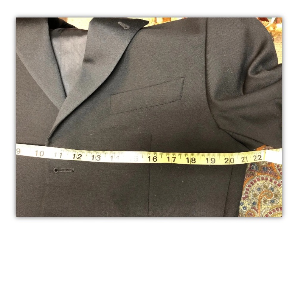 Joseph Abboud, Men’s, Tuxedo, Black, Jacket/Pant.: - image 7